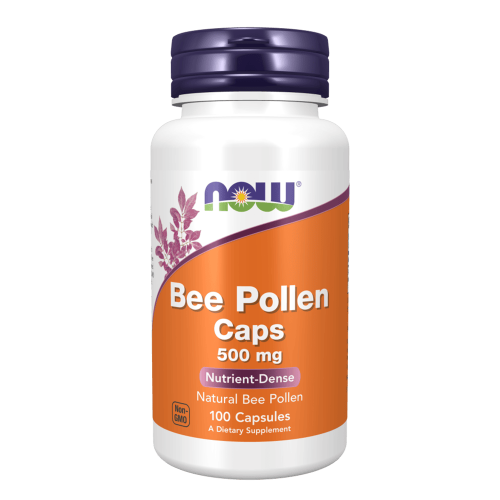 NOW Bee Pollen 500 мг 100 капсули