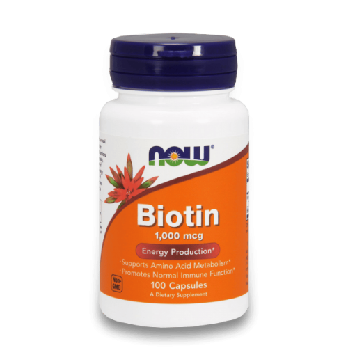 NOW Biotin 1000 мкг 100 капсули