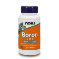 NOW Boron 3 мг 100 капсули