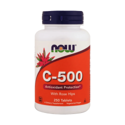 NOW C-500 With Rose Hips 250 таблетки
