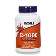 NOW C-1000 with Bioflavonoids 100 растителни капсули
