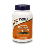NOW Chewable Papaya Enzymes 180 дъвчащи таблетки