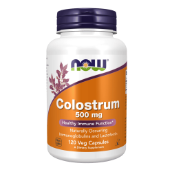 NOW Colostrum 120 капсули