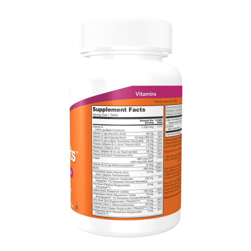 NOW Daily Vits 100 таблетки