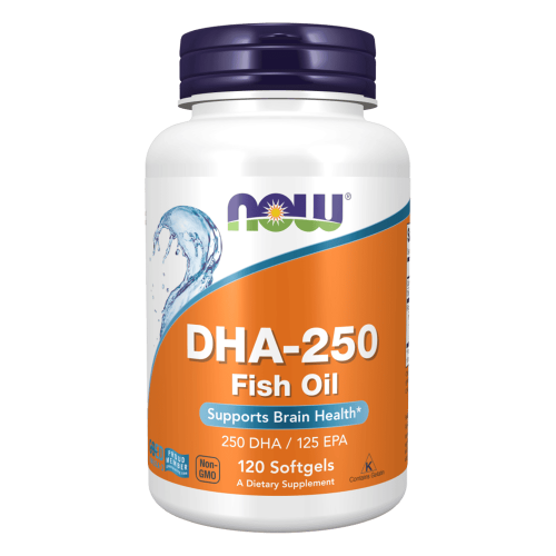 NOW DHA 250 мг 120 меки капсули