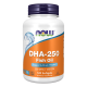 NOW DHA 250 мг 120 меки капсули