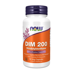 NOW DIM 200 with Calcium D-Glucarate 90 растителни капсули