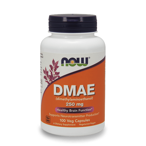 NOW DMAE 250 мг 100 растителни капсули