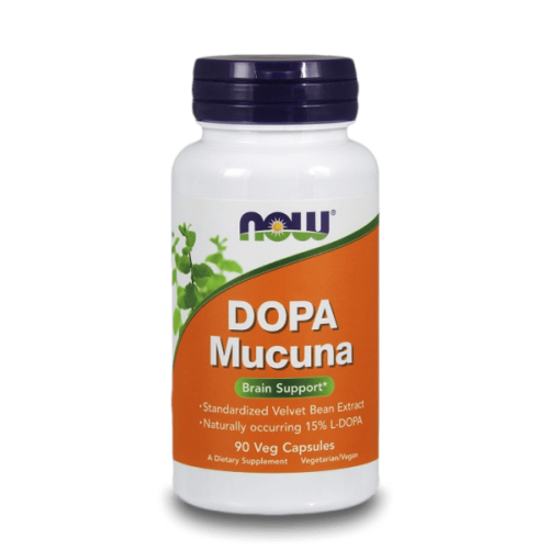 NOW Dopa Mucuna 90 растителни капсули
