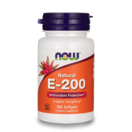 NOW E-200 Mixed Tocopherols 100 меки капсули