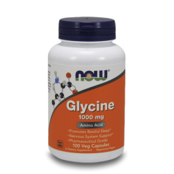 Now Glycine 1000 мг 100 растителни капсули