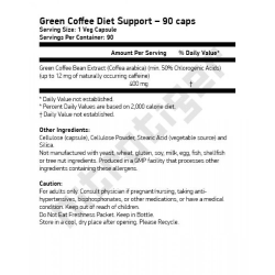 NOW Green Coffee Diet Support 90 растителни капсули