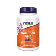 NOW Hyaluronic acid 100 мг 120 растителни капсули
