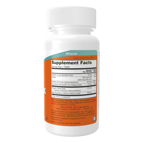 NOW Iron Complex 100 таблетки