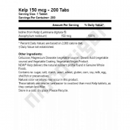 NOW Kelp 150 мкг 200 таблетки