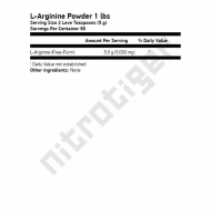 NOW L-Arginine Powder 454 гр. 