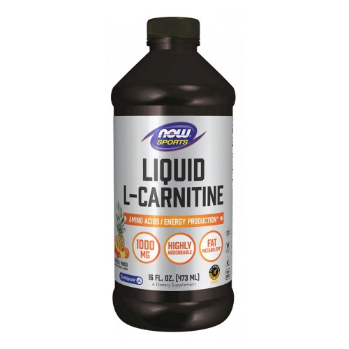 NOW L-Carnitine Liquid 1000 мг 473 мл
