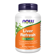 NOW Liver Refresh 90 растителни капсули