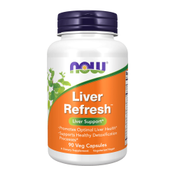 NOW Liver Refresh 90 растителни капсули
