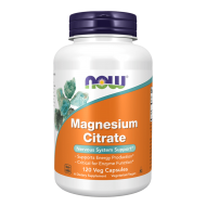 NOW Magnesium Citrate 120 капсули