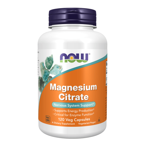 NOW Magnesium Citrate 120 капсули