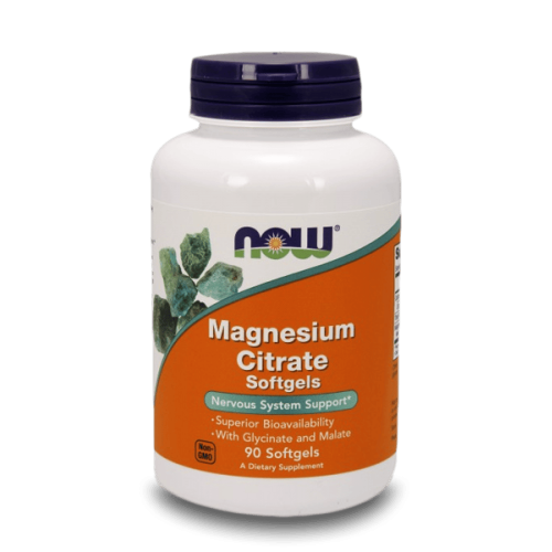 Now Magnesium Citrate 90 софтгел капсули