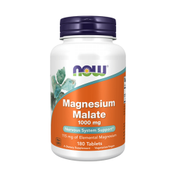 Now Magnesium Malate 1000 мг 180 таблетки 