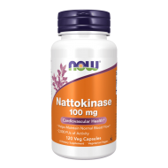NOW Nattokinase 120 растителни капсули