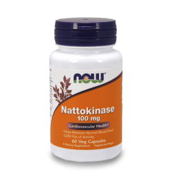 NOW Nattokinase 60 растителни капсули