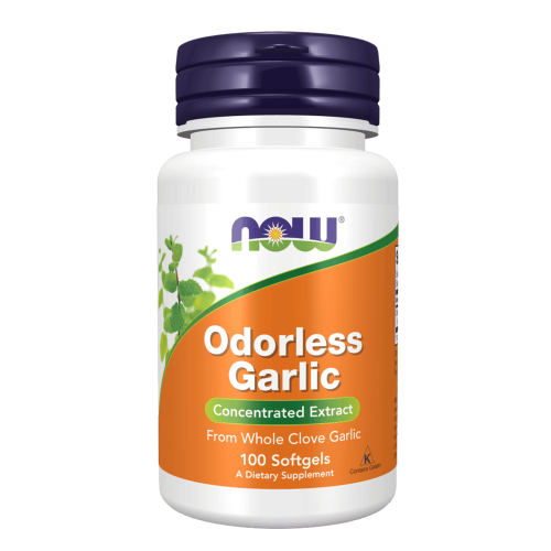NOW Odorless Garlic 100 меки капсули