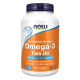 NOW Omega 3 1000 мг 200 дражета 