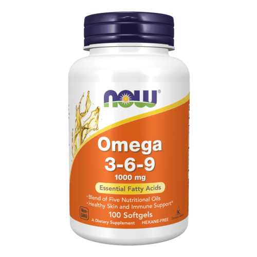 NOW Omega 3-6-9 1000 мг 100 дражета