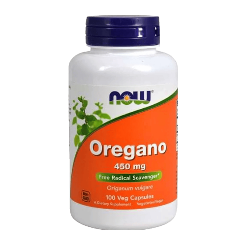 NOW Oregano 450 мг 100 растителни капсули