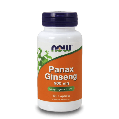 NOW Panax Ginseng 500 мг 100 капсули
