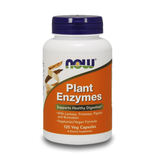 NOW Plant Enzymes 120 растителни капсули