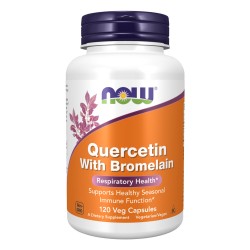 NOW Quercetin with Bromelain 120 растителни капсули
