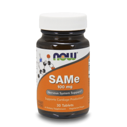 NOW SAM-E 100 мг 30 таблетки