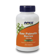 NOW Saw Palmetto Berries 550 мг 100 растителни капсули