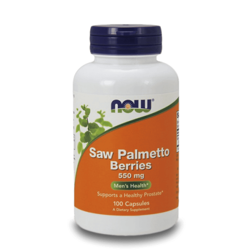 NOW Saw Palmetto Berries 550 мг 100 растителни капсули