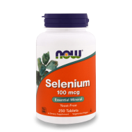 NOW Selenium 100 мкг 250 таблетки