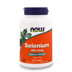 NOW Selenium 100 мкг 250 таблетки