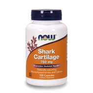 NOW Shark Cartilage 750 мг 100 капсули