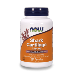 NOW Shark Cartilage 750 мг 100 капсули