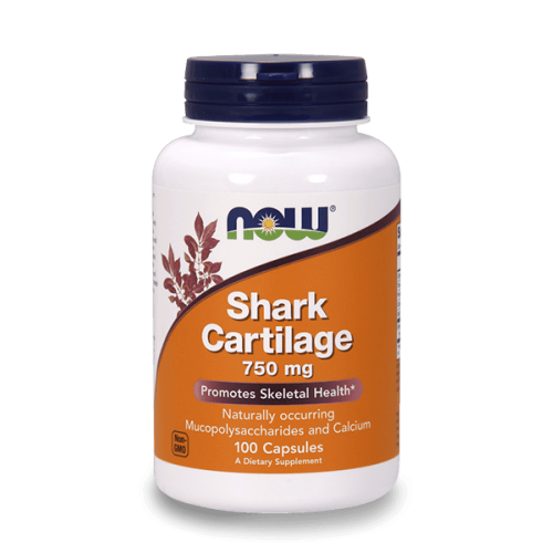 NOW Shark Cartilage 750 мг 100 капсули
