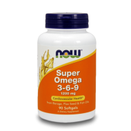NOW Super Omega 3-6-9 1200 мг 90 меки капсули