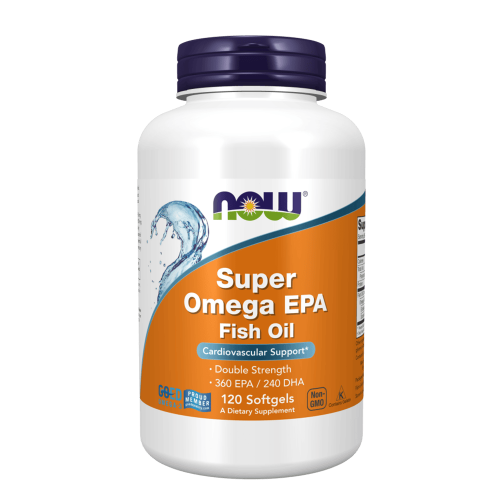 NOW Super Omega EPA 120 дражета