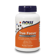NOW True Focus 90 растителни капсули