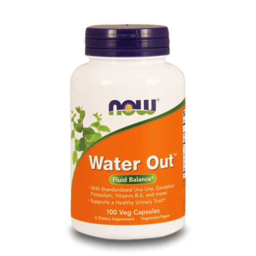NOW Water Out 100 растителни капсули