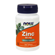 NOW Zinc Gluconate 50 мг 100 таблетки