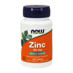 NOW Zinc Gluconate 50 мг 100 таблетки